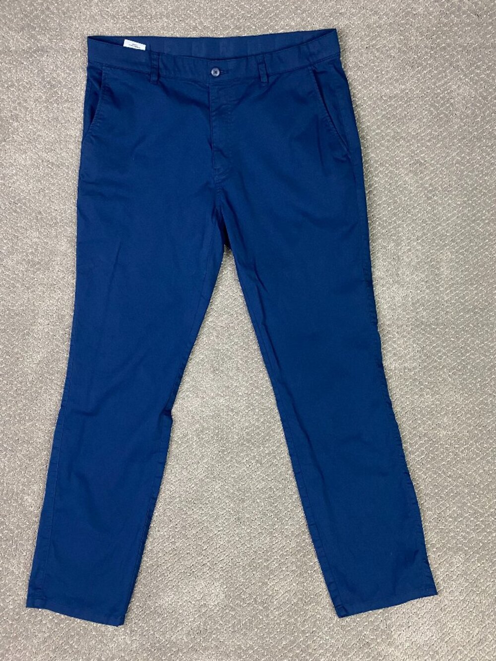 FootJoy Pants Mens 36x32 Fits 36x31 Blue Golf Performance Stretch Chino